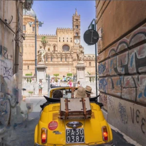 Tour di Palermo, Montepellegrino (Santa Rosalia) è Mondello