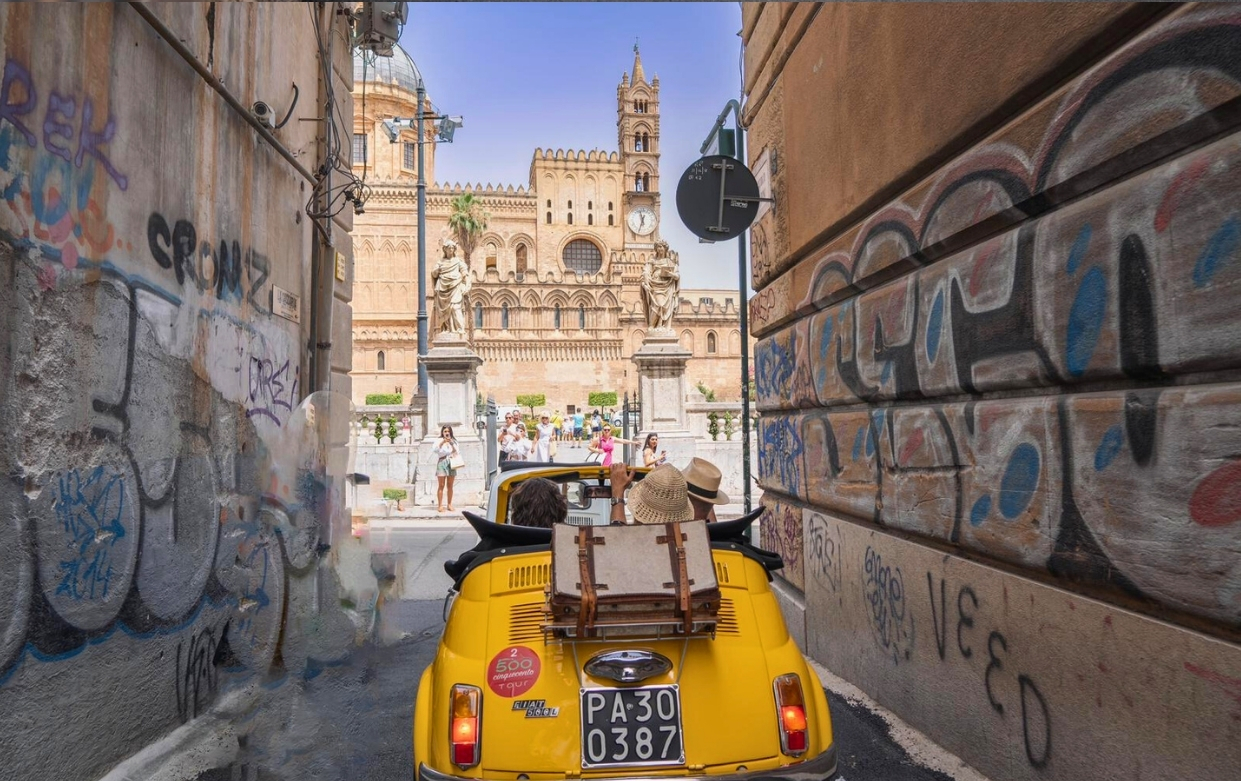 Tour di Palermo, Montepellegrino (Santa Rosalia) è Mondello